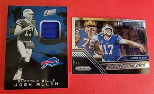 Tarjeta de jersey Josh Allen 2019 The National + 2020 inserto Prizm Buffalo Bills - Imagen 1 de 5