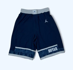 Vintage Nike Jordan Georgetown Hoyas Mens SMALL All Sewn Basketball Shorts Blue - Picture 1 of 8