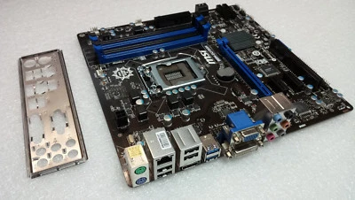 MSI B85M-E43 DASH MS-7830 Mainboard Sockel 1150 Intel B85 Motherboard  - Bild 1 von 4