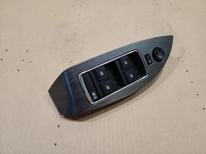 2014-2019 CHEVY IMPALA LH DRIVER OEM MASTER WINDOW SWITCH SILVER BEZEL 22819398 - Picture 1 of 14