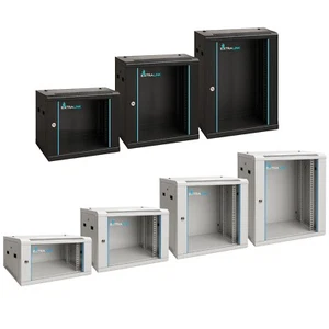 Szafka sieciowa Szafka serwerowa Obudowa ścienna 19" 4HE 6HE 9HE 12HE 600x600/600x450 - Zdjęcie 1 z 120