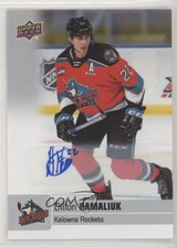 2019-20 Upper Deck CHL Auto Dillon Hamaliuk #25 Auto