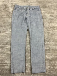 Vintage Polo Ralph Lauren Jeans Womens 6 Blue Denim Reverse Bootcut - Picture 1 of 14