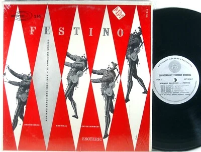 COUNTERPOINT/ESOTERIC Banchieri FESTINO Madrigals Greenberg SHRINK ES-516 NM- - Image 1 of 4