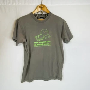 Loser One Step Down Black Man Cannot Live On Bread Graphic T-SHirt Adult Size M - Picture 1 of 14