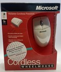 VTG Microsoft Cordless Wheel Mouse Wireless X05-43135 Serial Port PS/2 W/ Box.