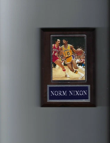 NORM NIXON PLAQUE LOS ANGELES LAKERS LA BASKETBALL NBA Cover