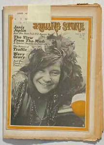 Rolling Stone magazine #64 August 1970 Janis Joplin, Traffic, Wavy Gravy - Picture 1 of 7