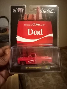 2025 M2 Machines Coca-Cola *CHASE* "Share a Coke Dad" 1973 Chevrolet Cheyenne 10 - Picture 1 of 5