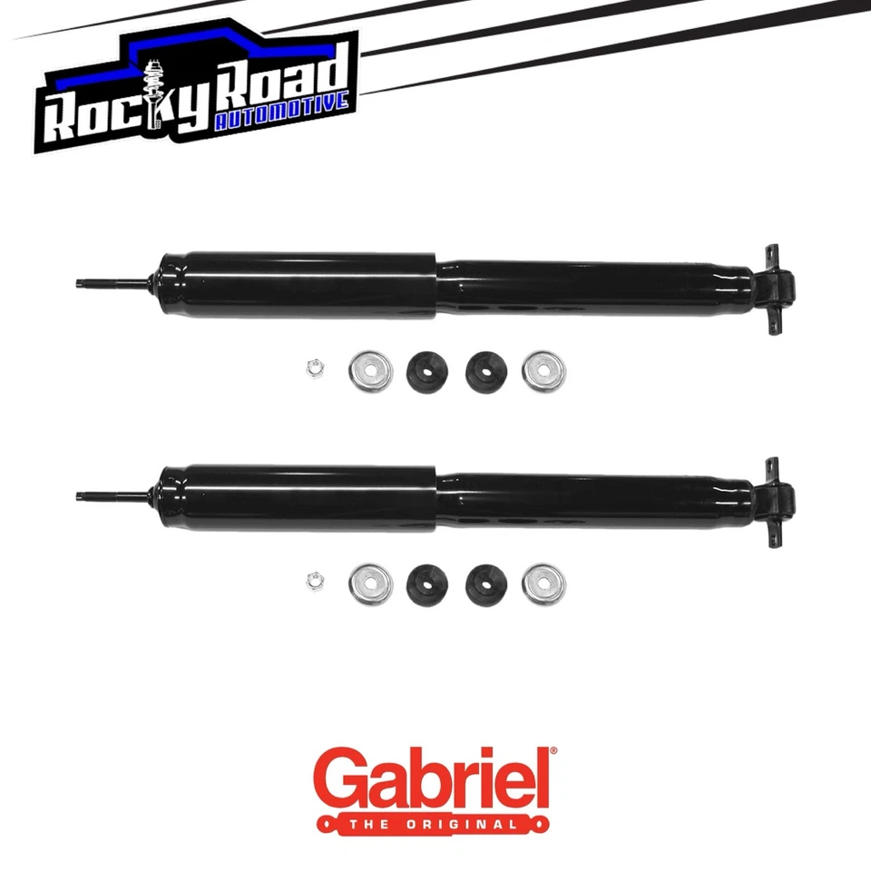 Amortiguadores delanteros Gabriel (2) para Jeep Grand Cherokee Comanche Wagoneer XJ 1984-2001 Foto 1 de 4