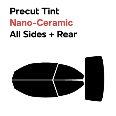 Película de ventana precortada automotriz nano tinte cerámico para BMW M4 2015-2020 convertible Foto 1 de 4