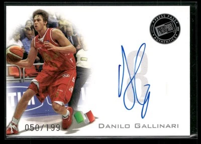 2008 Press Pass #PPS-DG Danilo Gallinari Signings Silver #/199 Foto 1 de 2