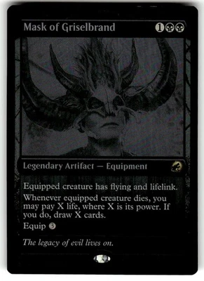 MTG - Mask of Griselbrand (Foil) - Innistrad: Double Feature NM/M Condition - Image 1 of 2