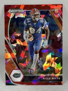 2021 Panini Prizm Draft Picks Collegiate 108 Kyle Pitts Red Ice Florida Gators - Bild 1 von 2