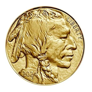 2024 $50 American Gold Buffalo 1 oz Brilliant Uncirculated - Picture 1 of 3