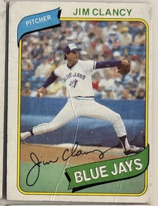JIM CLANCY Toronto Blue Jays 1980 Topps MLB Collector Baseball Card # 249 - Picture 1 of 2