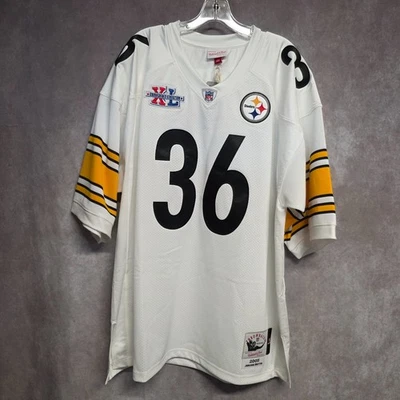 Nueva con etiquetas Camiseta Mitchell Ness Auténtica Steelers Jerome Bettis Super Bowl 52 2XL $300 Foto 1 de 4