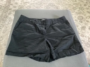 Ann Taylor LOFT Black Shorts Casual original Size 14 - Picture 1 of 2