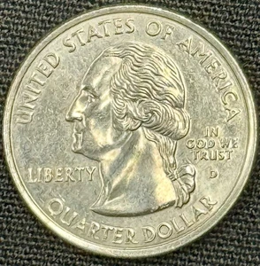 2001 D Mint Mark Circulated XF-Details New York Quarter Dollar - Picture 1 of 4