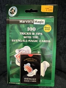 New Marvin's Magic 100 Tricks & Tips with Svengali Magic Cards Set - Sealed! - Picture 1 of 2