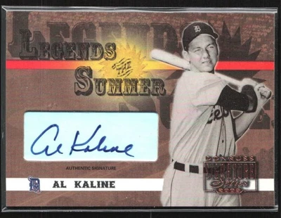 Al Kaline 2003 Donruss Signature Legends of Summer Auto #LS-1 Detroit Tigers Foto 1 de 3