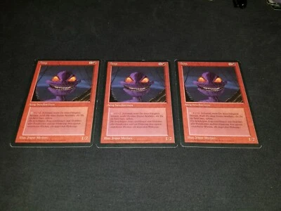 MTG 1x Revised red common MP German FBB Atog ships w/ tracking - Image 1 of 2