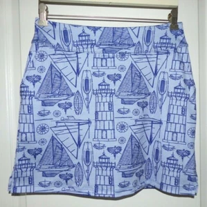 VINEYARD VINES UPF 30 Performance Skort BOOT SCHEMATIC Größe XS neu mit Etikett $ 108 - Bild 1 von 5