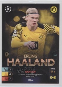 2021-22 Topps Total Football 1st Edition Erling Haaland #109