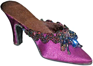 Putting on the Ritz FS1115 Violet Charm lila Satin Schuh, beliebte Importe China - Bild 1 von 7