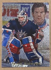 1996-97 MIKE RICHTER FLEER FLAIR CARD #62 NEW YORK RANGERS
