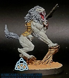 Bemalter Teufelshund Infinity Ariadna Armee Sammlungen Miniatur für Wargames - Bild 1 von 6