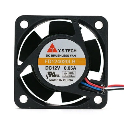 Y.S.TECH FD124020LB 4020 4cm 40mm DC 12V 0.05A ultra-quiet Silent cooling fan - Image 1 of 4