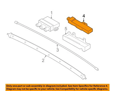 Antena de entrada sin llave BMW OEM 14-17 i3 65209220831 Foto 1 de 2