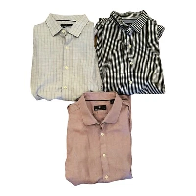 Hart Schafffner Marx Lot Of 3 Long Sleeve Shirts XL - Image 1 of 4