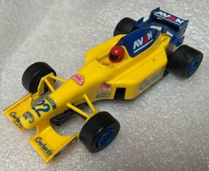 Scalextric C698 Indy/Formula One Car Yellow Avon Tyres Gernards Slot Car - Picture 1 of 6