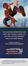 2014 Marvel The Amazing Spider-Man 2 The Movie USPS ad flyer Ship Like a Hero
