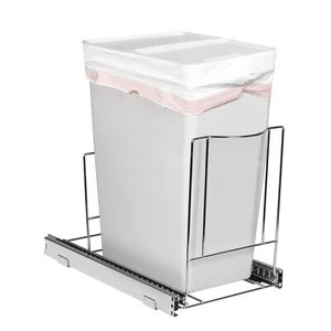 Hold N' Storage Pull Out Trash Can Under Cabinet- Trash Can Not Included - Picture 1 of 9
