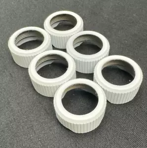 CUSTOM CERAKOTE EK-Quantum Torque Compression Ring 6-Pack HDC 14 - BIRGHT WHITE - Picture 1 of 2