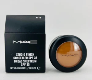 MAC Studio Finish Concealer SPF 35 Broad Spectrum NC48 - 7g/.24usoz - Picture 1 of 2