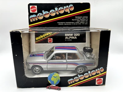 Mebetoys BMW 320 Alpina, automodello scala 1:24 - 1:25, vintage (3123) - Immagine 1 di 4