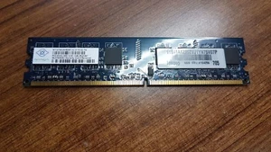 NANYA NT1GT64U8HB0BY-3C Memory 1Gb Ddr2 Pc2-5300 667Mhz - Picture 1 of 1