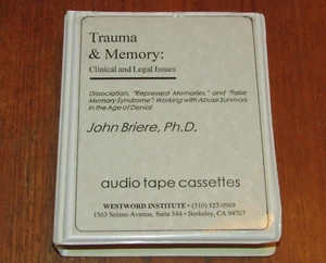 Trauma & Memory audio tape cassettes John Briere Ph.D clinical legal issues - Picture 1 of 4