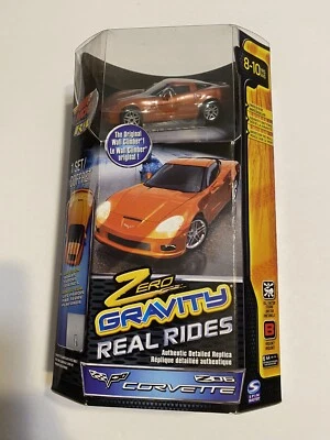 NIB Air Hogs Orange RC Zero Gravity Real Rides Wall Climber Orange Corvette Z06 - Image 1 of 2