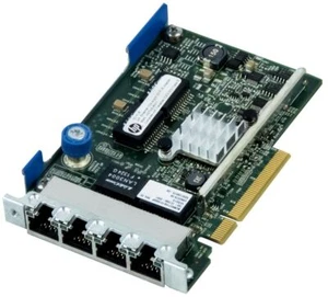Carte Réseau HP 634025-001 629133-001 331FLR 1Gbps 4-port Quadri Port PCI-Ex8 - Photo 1/2