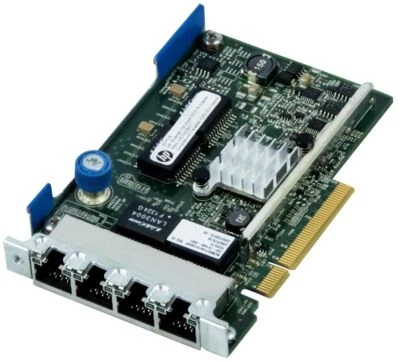 NETZWERK KARTE HP 634025-001 629133-001 331FLR 1Gbps 4-port QUAD PORT  PCI-Ex8 - Bild 1 von 2