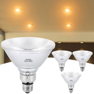 4PCS Dimmable PAR38 LED Flood Bulb 80W E26 Base Spot Light Bulb Warm White 2800K - Picture 1 of 15