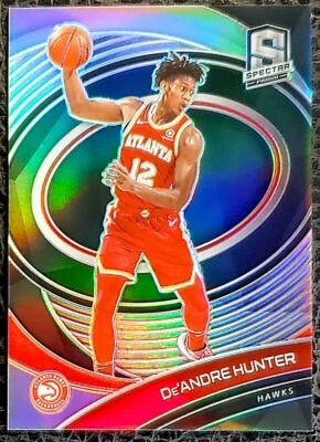 2020-21 PANINI SPECTRA DEANDRE HUNTER SILVER PRIZM #86 TMALL ASIA  ATLANTA HAWKS - Image 1 of 3