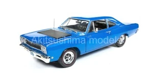 AMERICAN MUSCLE AMM1125 1968 Plymouth Road Runner 50th Anniversary Electric Blue - Picture 1 of 6