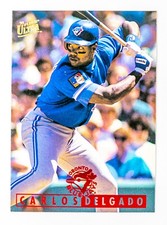Carlos Delgado #118 (1995 Fleer Ultra) Baseball Card, Toronto Blue Jays