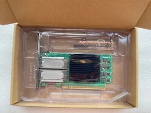 Mellannox CX516A Connectx-5 MCX516A-CDAT 100GB Network Adapter Dual Port QSFP28 - Photo 1/5